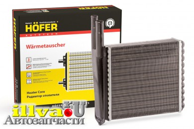 Радиатор отопителя, печки на ВАЗ 1117, 1118, 1119 Лада Калина Hofer HF730227