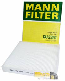 Салонный фильтр MANN FILTER на HONDA Accord, CR-V, Civic (CU2351)