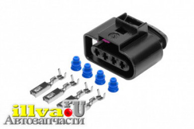 Разъем катушки зажигания 4-х контактный для а/м Audi Cargen AX6644S, 4B0973724