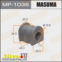 Втулка стабилизатора Mazda 6 (GG) 02-07 заднего MASUMA MP1036