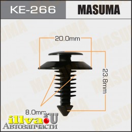 Клипса пистон обивки двери N801925S MASUMA KE-266