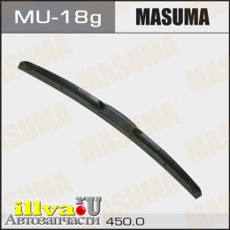Щетка стеклоочистителя гибридная MASUMA 18/450 мм крюк MU 18g