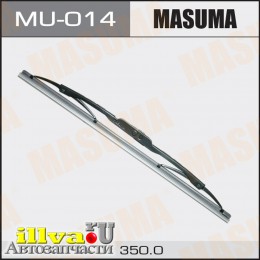 Щетка стеклоочистителя каркасная MASUMA 14/350 мм крюк Nano Graphite MU014