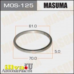 Кольцо глушителя 61 х 70 MASUMA MOS 125