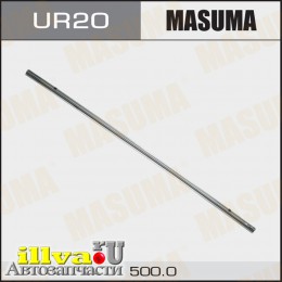 Резинка щетки стеклоочистителя MASUMA 20''/500 х 6 мм UR20