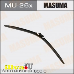 Щетка стеклоочистителя бескаркасная MASUMA 26/650 мм DNTL 1.1, Lexus RX, NX 15- MU26x