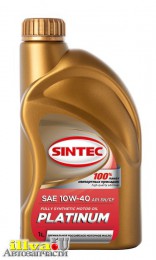 Масло моторное Sintec 10w-40 платинум SN/CF синтетическое 1 л 999858