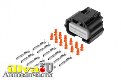 Разъем 12-ти контактный к задним фонарям - Lada Xray Cargen AX65012S, 7283885430
