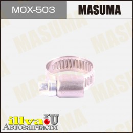 Хомут Червячный Masuma 12-22 мм нержавеющая сталь MOX-503