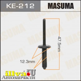 Клипса MASUMA Заклепка вытяжная пластиковая KE-212