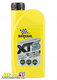 Моторное масло BARDAHL синтетическое 0W-40 XTS SM/CF 1 л