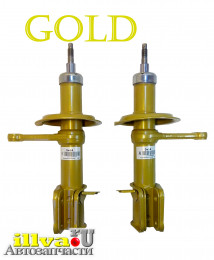 Амортизаторные стойки передней подвески GOLD на автомобили ВАЗ 2110-2112 Lada 110 (2шт.) (2110-2905002)