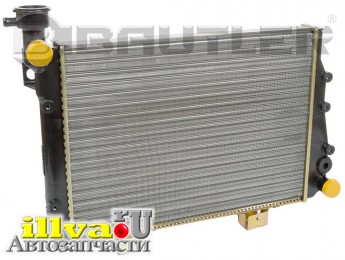 Радиатор охлаждения - ваз 2107 алюминий BTL-0007 Bautler 2107-1301012