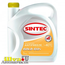 Антифриз Sintec Gold желтый G12 5 кг до -40  800526 