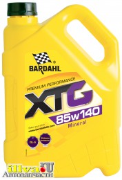 Трансмиссионное масло BARDAHL минеральное 85W-140 XTG GL-5 5 л