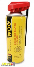 Очиститель тормозов WOG 2 в 1 с профессиональным распылителем 520 мл WGC0345