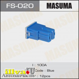 Предохранитель касетный 100А Мама Силовой (картриджного типа серии FJ11) Masuma FS020