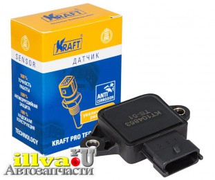 Датчик положения дроссельной заслонки - дпдз - для Hyundai Accent 94-; Kia Spectra 00- Kraft KT 104853