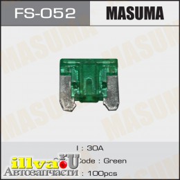 Предохранитель флажковый Микро 30 A Masuma FS052