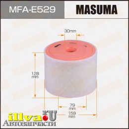Фильтр воздушный AUDIA6 11-, A7 14-, A8 16- Masuma MFA-E529