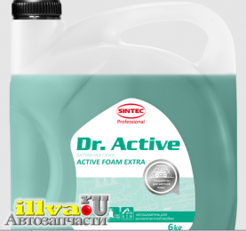 Автошампунь для бесконтактной мойки Sintec Dr.Activ Активная пена Active Foam Extra 6 кг 