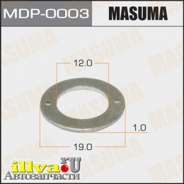 Кольцо форсунки 12 х 19,2 х 1 для автомобилей MITSUBISHI MASUMA MDP0003
