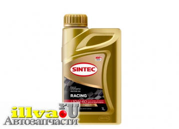 Масло моторное Sintec 10W-60 Racing API SN/CF ACEA A3/B4 синтетическое 1 л SINTEC 999842