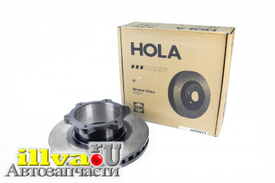 Диск тормозной для а/м газель NEXT передний HOLA HD003, A21R233501078