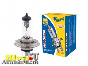 Лампа H4 12v 100/90w Kraft KT 700011