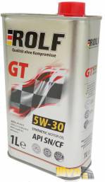 Оригинальное моторное масло 5W30 ROLF GP синтетическое API SN/ILSACC GF-5 1 литр