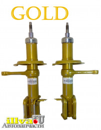 Амортизаторные стойки передней подвески GOLD на автомобили ВАЗ 2108 LADA SAMARA (2шт.) (2108-2905002)