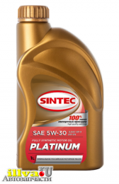 Масло моторное Sintec Platinum 5w-30 ILSAC GF-5 API SN синтетическое 1л 801972