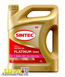 Масло Sintec 5/30 Platinum 7000 GF- 6A SP синтетическое 4 л 600153