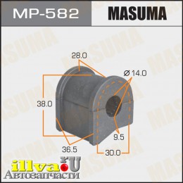 Втулка стабилизатора Toyota Carina (T191) 94-96, Caldina (T190) 94-97 заднего MASUMA MP-582