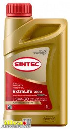 Масло моторное Sintec 5W-30 ExtraLife 7000 A3/B4 синтетическое 1 л 600255