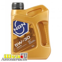 Масло моторное синтетическое NGN 5W-30 AGATE SL/CF, A5/B5 1л (Ford, Mazda, Jaguar)
