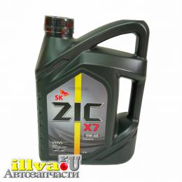Моторное масло ZIC  5W-40 X7 синтетическое 4 литра 162662