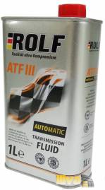 Трансмиссионное масло ROLF ATF III 1 литр
