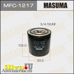 Фильтр масляный Nissan Almera (N15) 95-, Patrol I, II 80-, Primera (P10) Diesel MASUMA MFC-1217