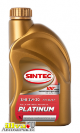 Масло моторное Sintec Platinum 5W-30 SL/CF синтетическое  1л 801938