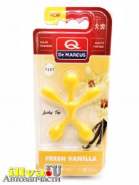 Ароматизатор на зеркало Lucky Top Fresh Vanilla Dr.Marcus Lucky Top человечек ваниль DR.MARСUS DM660BOX