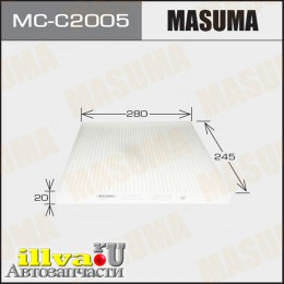Фильтр салона Nissan Teana (L33R) 14-, Murano (Z52) 16-, Pathfinder (R52) 14- Masuma MC-C2005