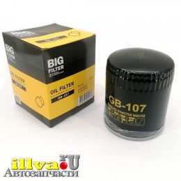 Фильтр масляный для а/м газель двс 406 BIG Filter GB-107