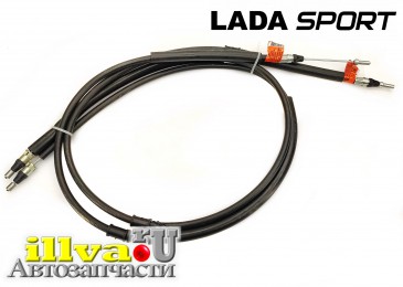 Троса ручного тормоза LADA Калина Sport для ЗТД  задние тормозные диски, 2 шт 11198-3508180