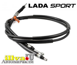 Троса ручного тормоза LADA Granta Sport для ЗТД  задние тормозные диски, 2 шт 11196-3508180