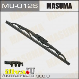 Щетка стеклоочистителя каркасная MASUMA 12/300 мм крюк Стандарт MU012S