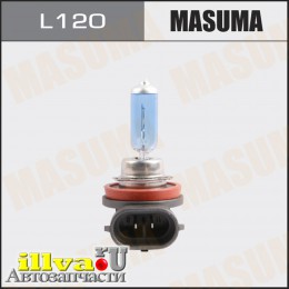 Лампа 12 В H11 55 Вт галогенная 4200K MASUMA BLUE SKYGLOW L120