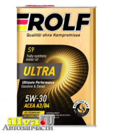 Масло моторное Rolf Ultra 5W-30 SP/CF ACEA A3/B4 синтетическое 4  5W30 Rolf Ultra 323105