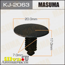 Клипса пистон обивки двери G032-68-865A-00 MASUMA KJ-2063