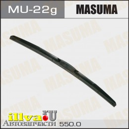 Щетка стеклоочистителя гибридная MASUMA 22/550 мм крюк MU-22g